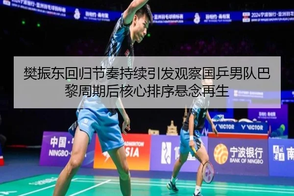 樊振东回归节奏持续引发观察国乒男队巴黎周期后核心排序悬念再生